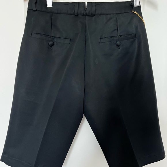 Golden Goose Silk Black Bermuda Shorts - Picture 7 of 7